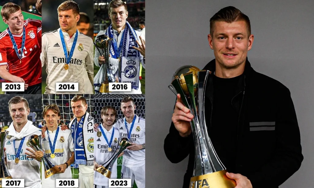 Toni Kroos wins sixth FIFA Club World Cup title - Toni Kroos sets unique record as Real Madrid win Club World Cup title
