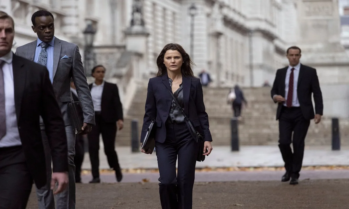 Keri Russell look in Netflix upcoming series ‘The Diplomat,’ releasing on April 20