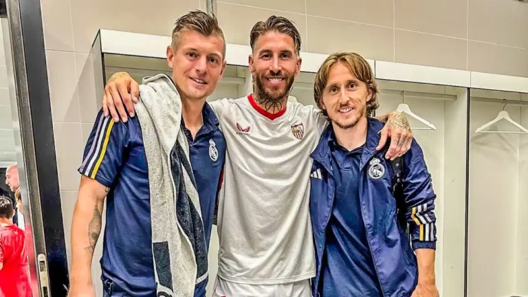 Kroos Ramos and Modric - Toni Kroos Discuses 'El Clásico' and Emotional Ramos Reunion in Podcast