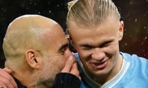 Pep Guardialo and Erling Haaland Man City | Insane Haaland Stats Top Manchester Derby Records, Exposing United's Struggles