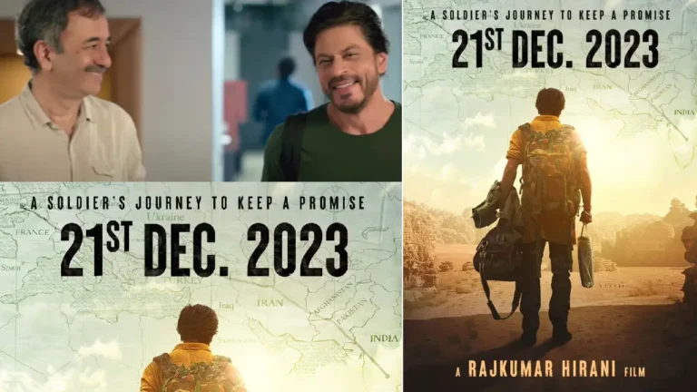 Shah Rukh Khan Rajkumar Hirani Dunki Poster Release Date | 'A Soldier's Journey to Keep a Promise' SRK-Hirani 'Dunki' Has a Pakistan Connection!